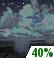 Chance Showers. Chance for Measurable Precipitation 40%