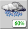 Saturday: Showers likely, mainly before 8am.  Mostly cloudy, with a high near 50. West wind 7 to 10 mph.  Chance of precipitation is 60%. New precipitation amounts of less than a tenth of an inch possible. 